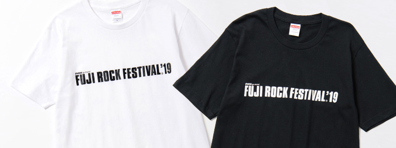 New Merchandise Items Available Official Festival Tee S Gon Chan Goods And More Fuji Rock Festival 19